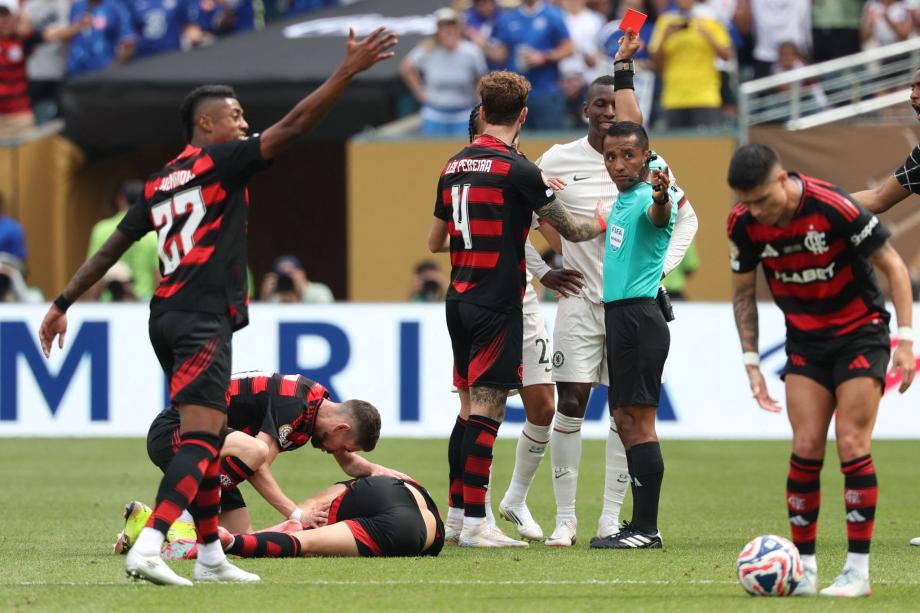 [图]雅克松替补遭直红 弗拉门戈世俱杯逆转切尔西